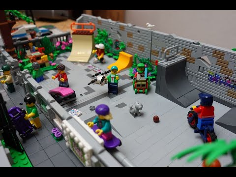Lego Stadt Update Folge 56 Der Skater Park Teil 2