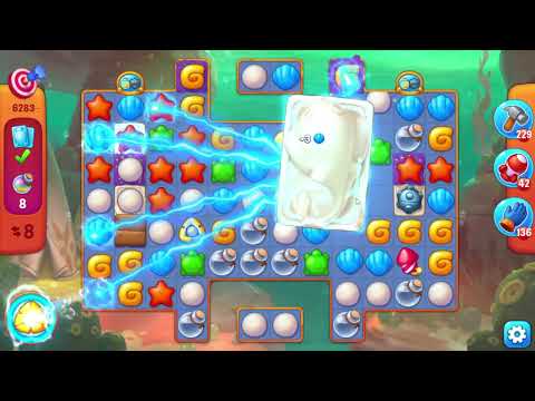 🎯 Fishdom 6283 Challenge Level - 10 moves + 💥💥🧨💣