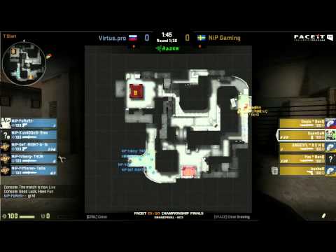 FACEIT TV - May Championship (Ninjas in Pyjamas vs. Virtus Pro - GRANDFINAL) MAP 1: de_mirage
