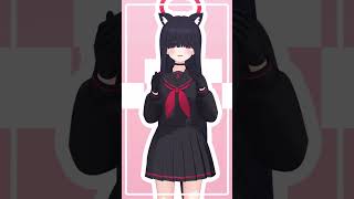 【 4k / ブルアカMMD 】猫耳の正実モブ - ゆるして猫!! | #ブルアカ #Justicemob #shorts