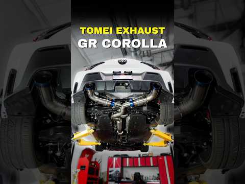 Is this the best GR Corolla exhaust?? #tomei #grc