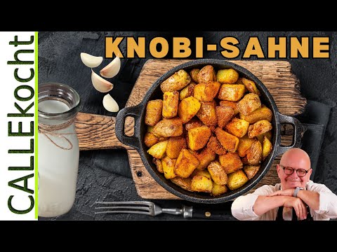 Ruckzuck KARTOFFELN in Knoblauch-Sahne. Schneller als jedes Gratin