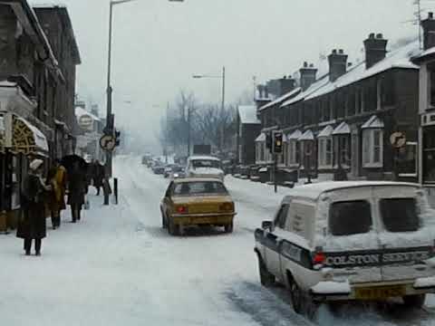 Chelmsford Snowy Scenes in March 1979