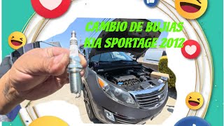 CAMBIO DE BUJIAS KIA SPORTAGE 2012