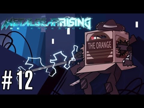 The Metal Gears Rise - Metal Gear Rising: Revengeance Hard Difficulty Gameplay / Walkthrough Part 12 - Terminator 2