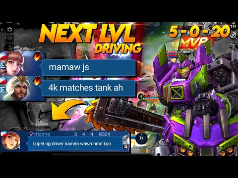 JOHNSON NEXT LVL DRIVING! + SUPER STURDY BUILD! = MVP/ VICTORY! -MLBB