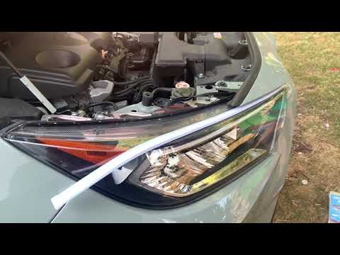 2019/2020 Toyota RAV4 headlight LED strip install DRL/SIGNAL