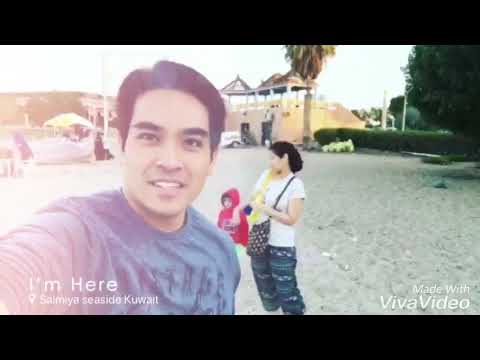 @salmiya seaside kuwait Yohann’s 1st time on the Beach 24/11/2017