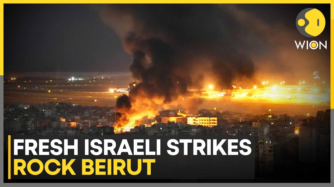 War Spreads Deeper Into Lebanon: Israeli Strikes Hit Beirut Seafront | WION