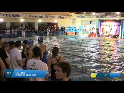 Serie 2 dei 50 Farfalla Juniores Femmine - Meeting di Halloween 10Trofeo citta' di Rosa'