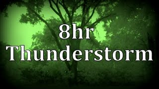 8hr Thunderstorm at Night &quot;Sleep Sounds&quot;