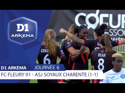 J6 : FC Fleury 91 - ASJ Soyaux Charente (1-1), le résumé | D1 ARKEMA 2019-2020