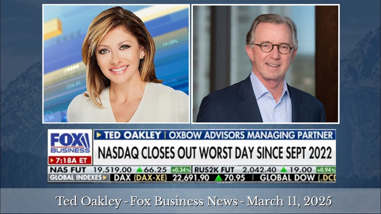 Ted Oakley - Oxbow Advisors - Mornings WIth Maria - Fox Business - March 11, 2025