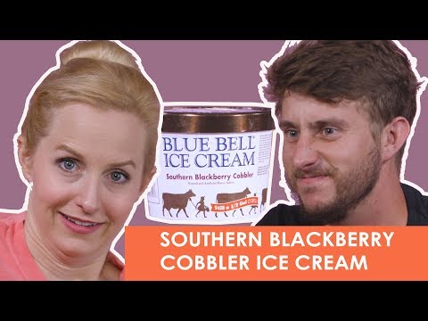 Southern Blackberry Cobbler Ice Cream - Southern...