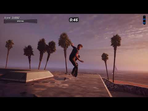 Tony Hawk Pro Skater 2 (Remaster) - Venice Beach - All Goals and Stat Points