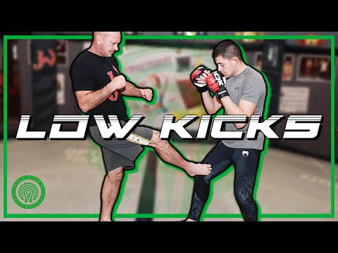 Low Kicks for MMA - The Oblique Kick System with Mike Winkeljohn