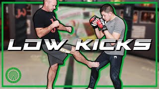 Low Kicks for MMA - The Oblique Kick System with Mike Winkeljohn