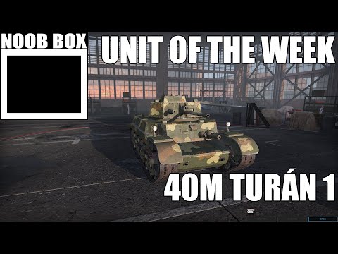 Unit of the week #269 (40M Turán 1)