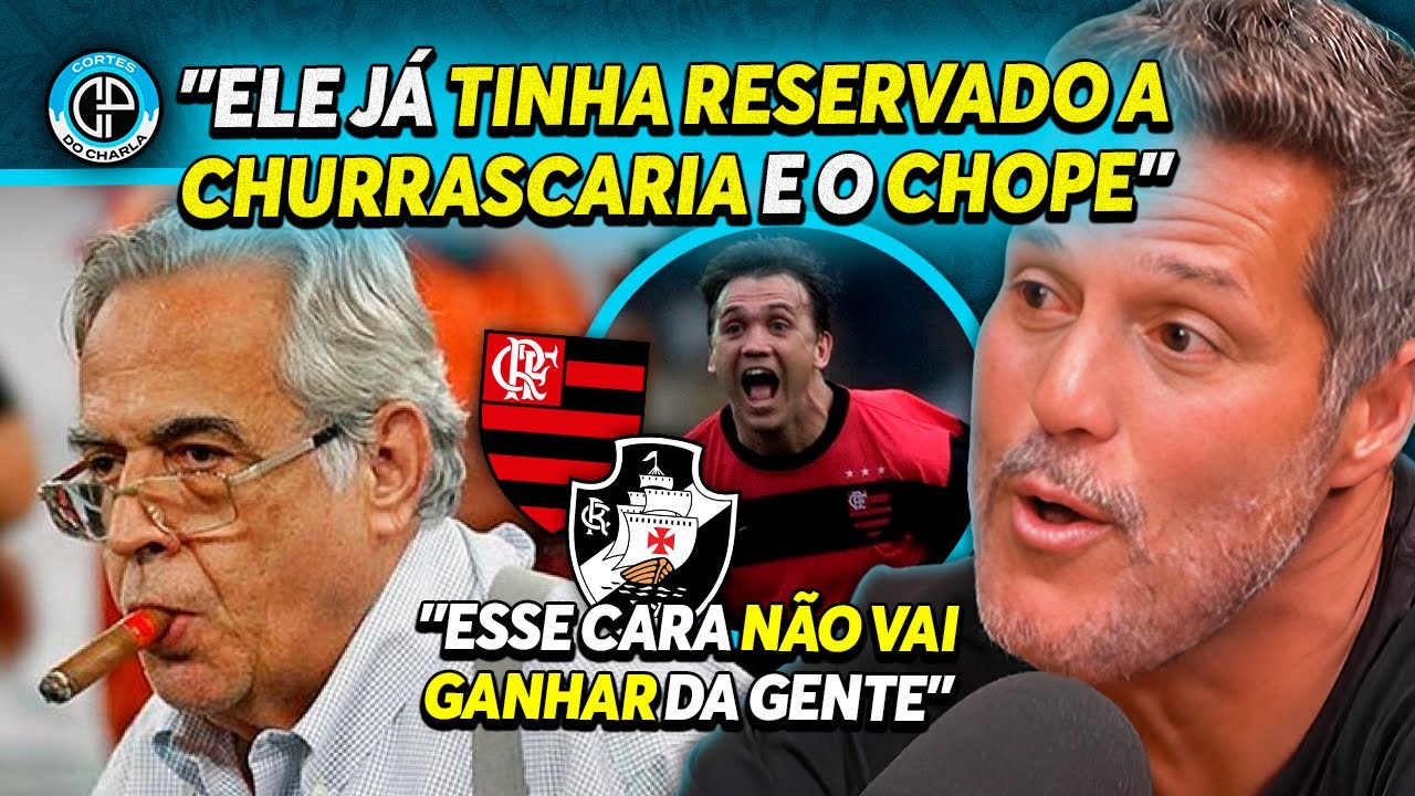 JÚLIO CÉSAR PROVOCOU O EURICO APÓS O VICE DO VASCO PRO FLAMENGO
