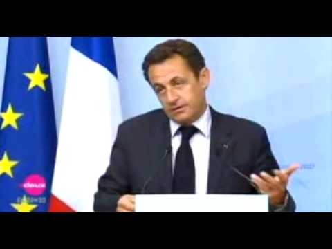 Monsieur Sarkozy spotted at the Edison New Year's reception