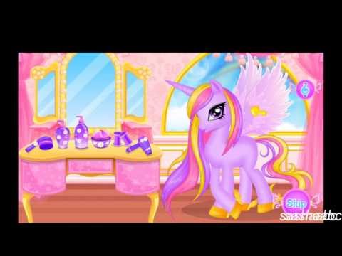 unicorn princess hair salon обзор игры андроид game rewiew android