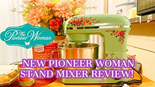 PUMPKIN CREAM CHEESE BUNDT CAKE! CAKE BOX HACK! USING MY NEW PIONEER WOMAN NEW 5QT STAND MIXER!