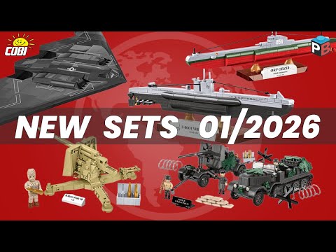 📅 NEW sets from COBI - January premieres - 01/2026  #cobi #bricks