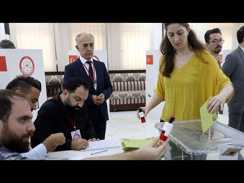 الأتراك في المهجر يصوتون في الجولة الثانية من الانتخابات الرئاسية التركية