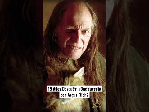 Argus Filch: El celador más temido de Hogwarts y su conexión con el misterio