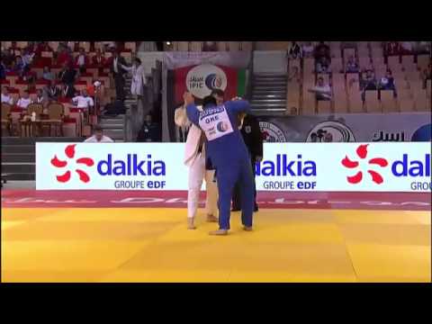 Judo Grand Slam Abu Dhabi 2014 Semifinal -81kg NIFONTOV Ivan (RUS) vs. MOUSTOPOULOS Roman (GRE)