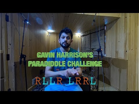Gavin Harrison's Single Paradiddle Challenge & More..