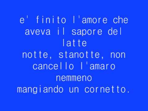 gigi d'alessio di notte + testo