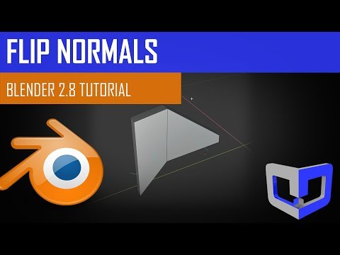 Switching From Maya to Blender 2.8 - Fix and Flip Normals