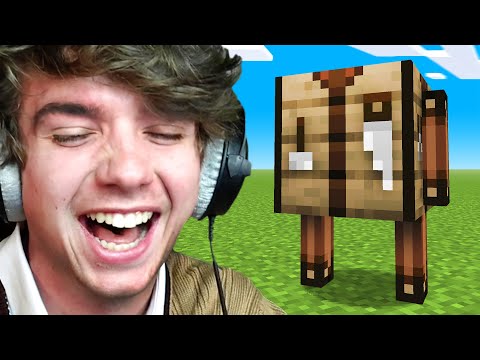 Minecraft But I'm A Crafting Table!