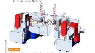 CNC automatic loading and unloading single-sided knife sharpening machine