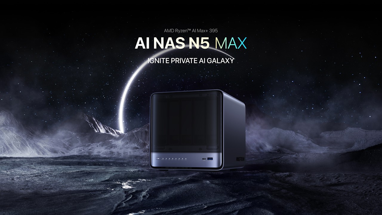 MINISFORUM N5 MAX AI NAS 🔥 Ryzen™ AI Max+ 395 | Coming Soon