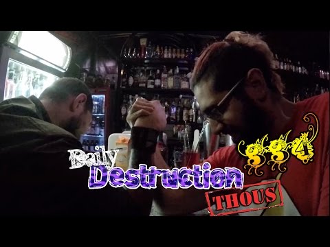 Daily Destruction Thous 334 - Pulsos de la Muerte! Paseo en Moto y Perdidos de Fiesta!