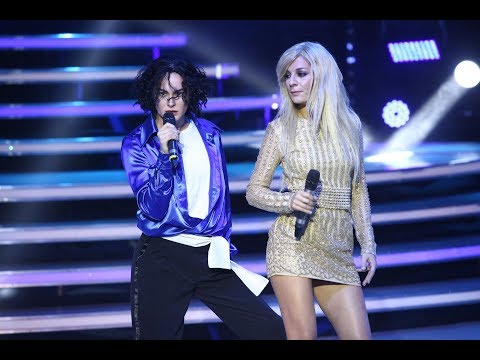 Ana și Raluka se transformă în Michael Jackson & Britney Spears -  "The Way You Make Me Feel"
