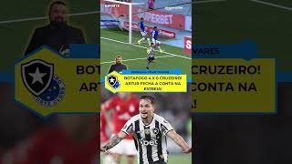 GOLEADA DO FOGÃO! | Botafogo 4 x 0 Cruzeiro | Artur fecha a conta na estreia!