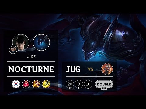 Nocturne Jungle vs Qiyana - KR Challenger Patch 9.24