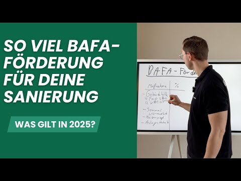 So viel BAFA-Förderung gibt es für die Sanierung (12.000+ €)