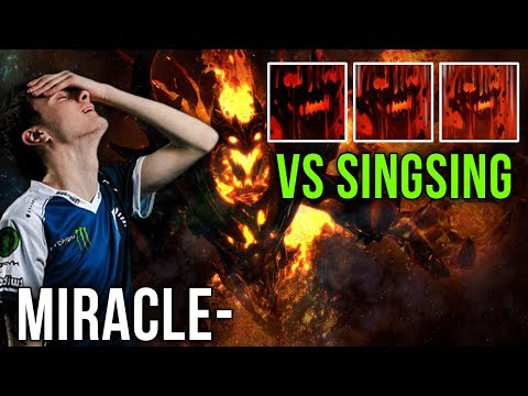 Miracle- Shadow Fiend vs SingSing Phantom Lancer - Dota 2