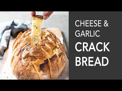 Cheese & Garlic Crack Bread