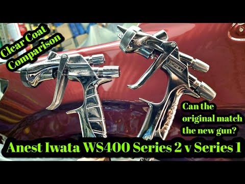 Iwata WS400 Series 2 v Series 1 For Clear Coat