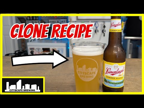 Summer Shandy Clone Recipe! Brew Your Own Leinenkugel’s-Style Lemon Shandy at Home