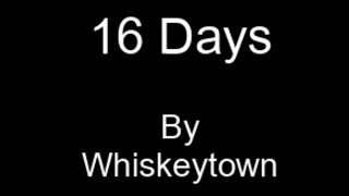 Whiskeytown - 16 Days (Karaoke)