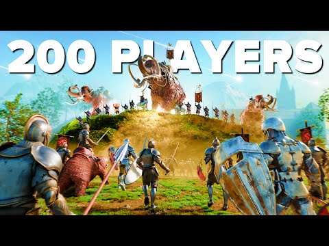 200 Players Simulate MEDIEVAL Civilization’s in Ark