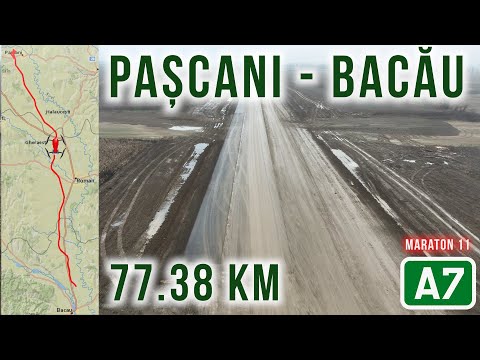 AUTOSTRADA A7 | Pașcani - Bacău Loturile 1, 2 si 3 | Stadiul Lucrărilor la 20.11.2025 | Maraton 11