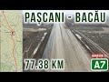 AUTOSTRADA A7 Pașcani Bacău Loturile 1 2 Si 3 Stadiul Lucrărilor La 20 11 2025 Maraton 11