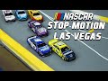 Mini Hamlin doubles up in the playoffs at Las Vegas Motor Speedway | Stop Motion NASCAR
